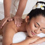 peaceful massage therapy room